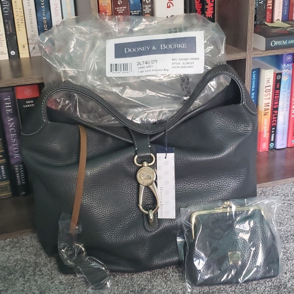 Dooney & Bourke Handbags - Dooney&Bourke Logo Lock Shoulder Bag